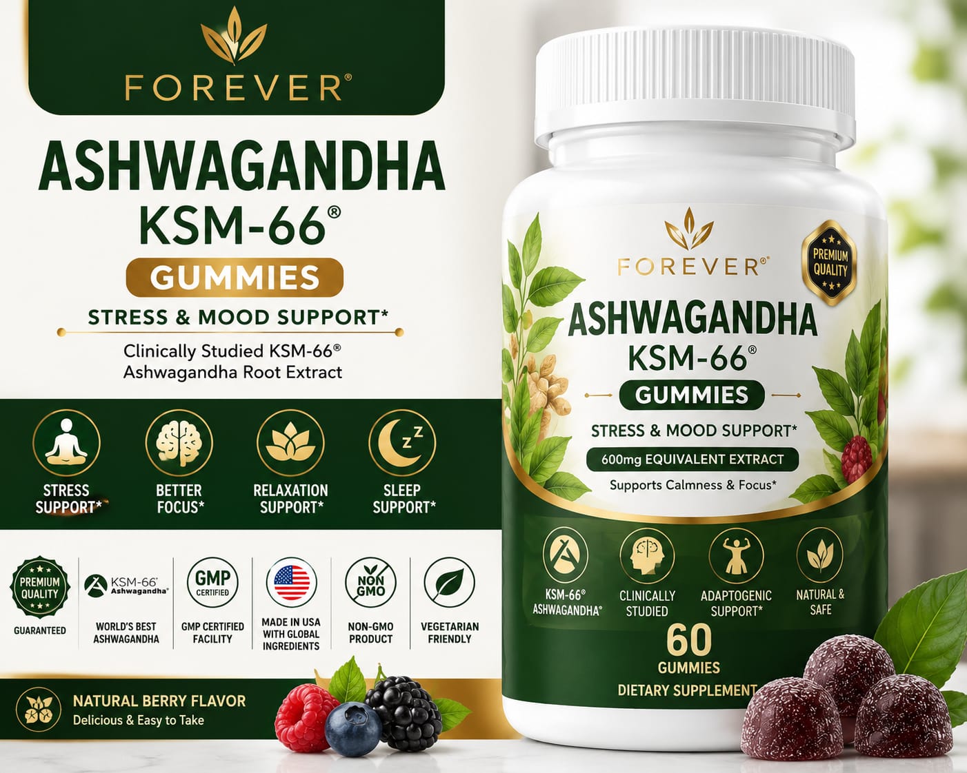 KSM-66 Ashwagandha Gummies